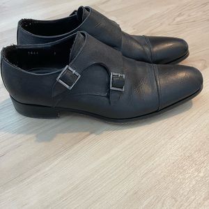 To Boot New York Adam Derrick Double Monk Strap Shoe